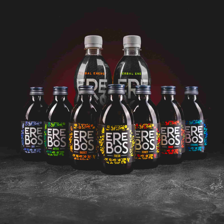 Erebos gyógynövény ital kratom világ koffein természetes energia eredeti original