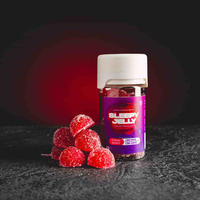 Kratom World álmos zselé cbn cbd relaxáció relaxáció érzés stresszmentes eper