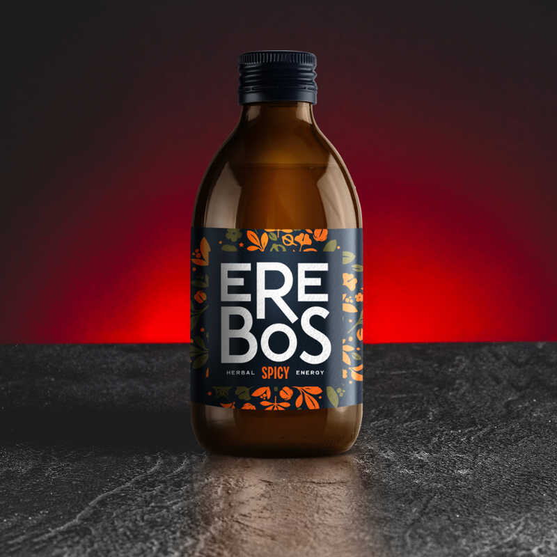 Erebos gyógynövény ital kratom világ koffein természetes energia eredeti spicy