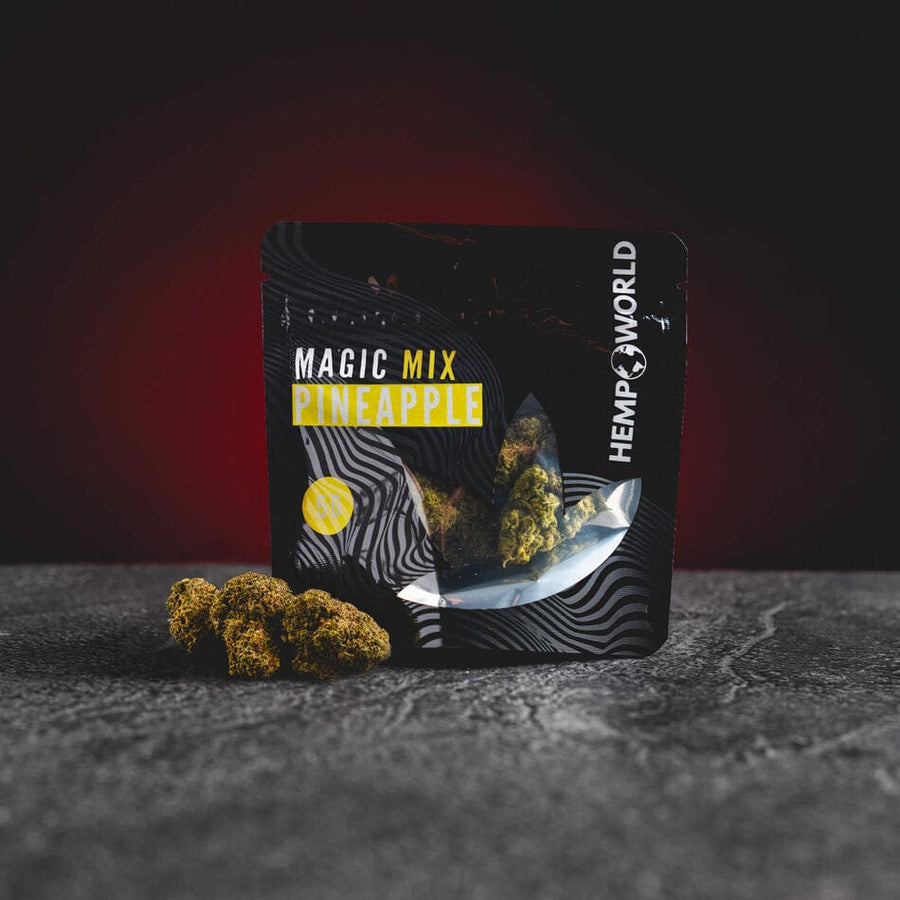 kratom world kannabinoid virágok kannabisz bimbók mágikus keverék ananász ananász kratomworld akció