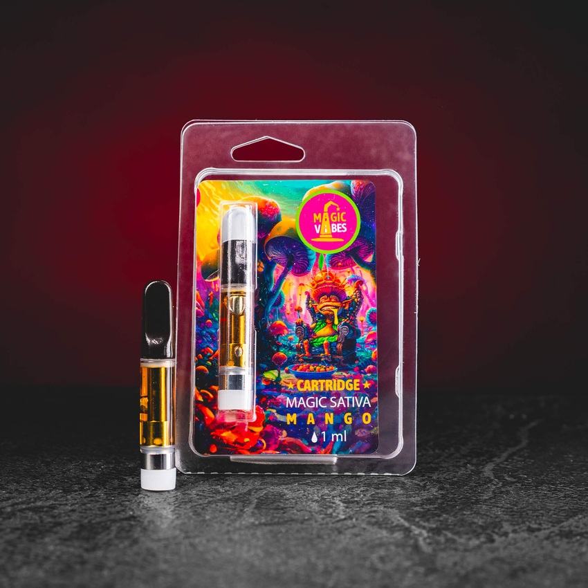 Magic Mix Cartridge Mango – prémium patron innovatív kannabinoidokkal és egzotikus édes mangó ízzel a gyümölcsös relaxációhoz. kratom world magic mix cartridge kratomworld eladás