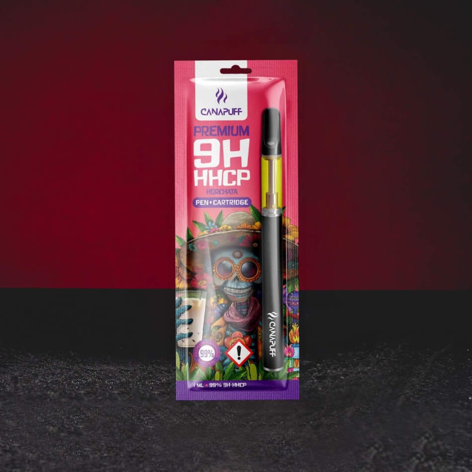 Vape Set 9H-HHCP 99% 1ml Horchata – édes és krémes vape set dinnye, banán, fahéjas krém és gyümölcsösen fűszeres profillal