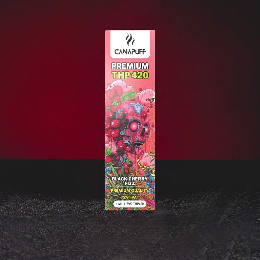 Kratom world thp420 vape Prága eladó diszpod black cherry fizz Kratom world thp420 vape praha prodej dispod black cherry fizz THP420 Vape Pen 79% 1ml Black Cherry Fizz – édes vape fekete cseresznye, vanília, citrusok és pezsgő limonádés karakter aromájával